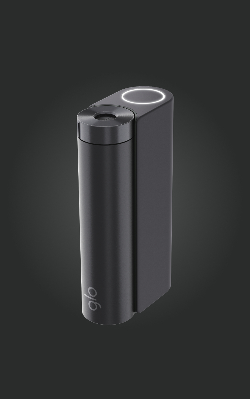 GLO Hyper plus Uniq Tabakerhitzer, Elektrischer Tabak Heater für