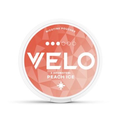 VELO z aromatem: Peach Ice 8mg 