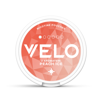 VELO z aromatem: Peach Ice 4mg