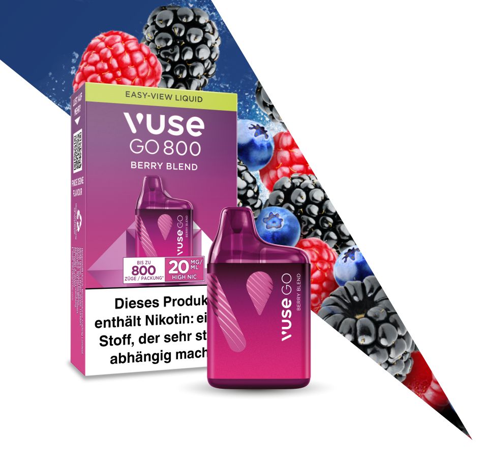 Vuse GO 800 Berry Blend Einweg E-Zigarette