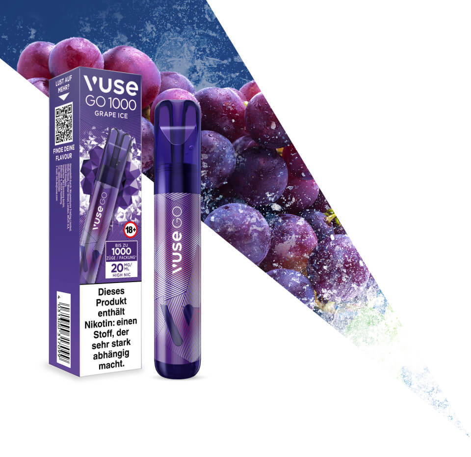 Vuse GO 1000 Grape Ice | 1000 Zge Vuse GO 1000 Grape Ice | 1000 Zge