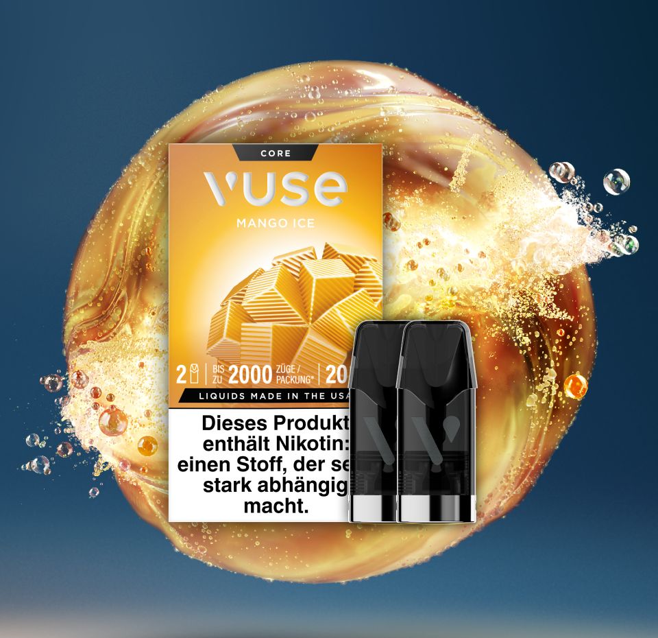 Vuse Pods Mango Ice 20mg/ml Nikotin Vuse Pods Mango Ice 20mg/ml Nikotin