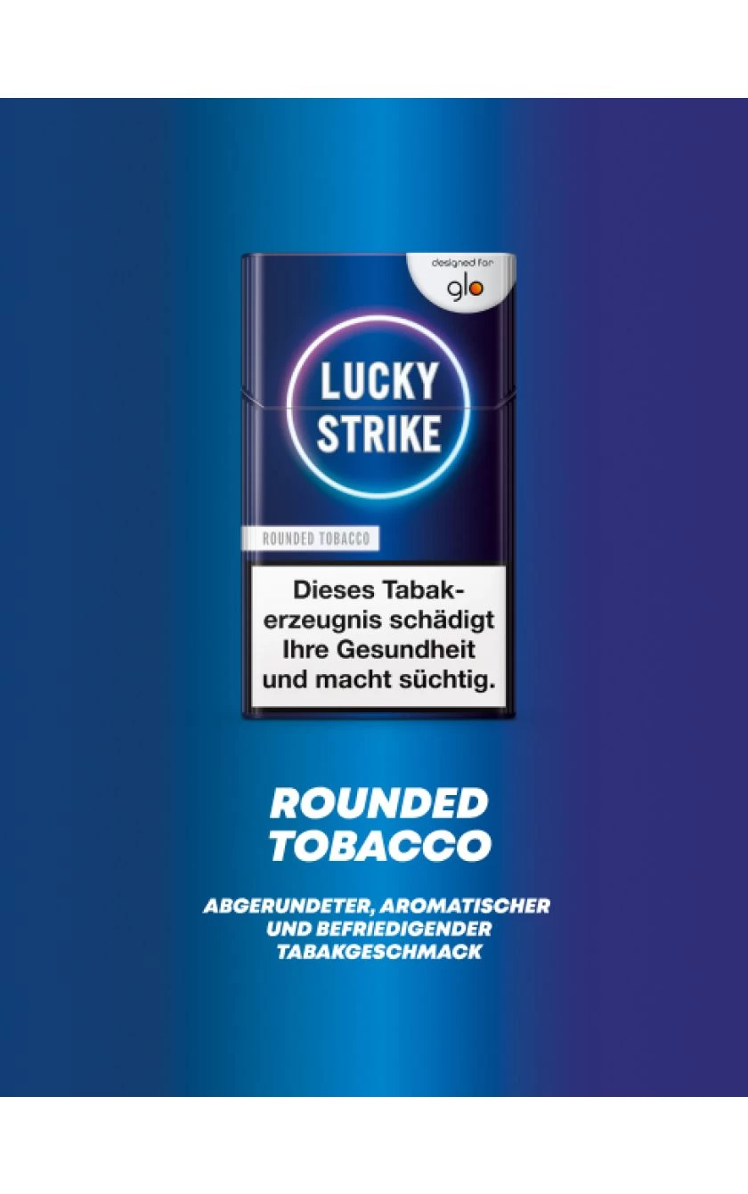 Lucky Strike for glo™ Rounded Tobacco sticks, glo